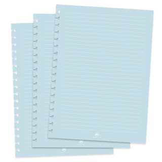 Refil Caderno Smart AZUL colegial ou Universitário ou Mini DAC