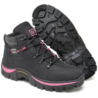 Coturno Feminino Adventure Trilha Caterpillar Lançamento