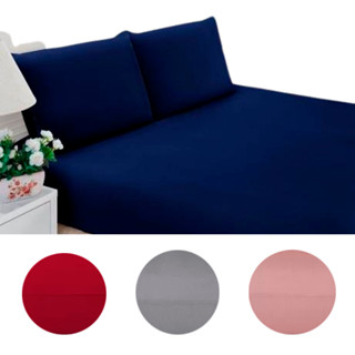 Jogo de Lençol Super King com Elástico e Fronhas - Roupa de Cama Casal King Size Box 3pçs 400 Fios Toque Aveludado Macio