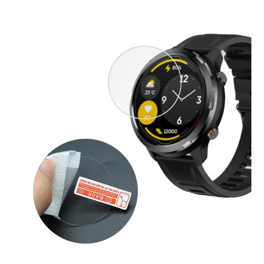 Película De Gel Para Smartwatch Stratos 2 Lite Stratos 2 Amazfit Stratos 1 e 2 Btalk 2 Lite Zeblaze Redondo