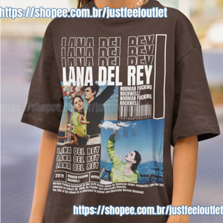 Camiseta T-shirt Unissex Algodão Lana Del Rey Norman Fucking Rockwell!