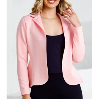 Blazer casaco feminino plus sizer m g gg g1 g2 g3