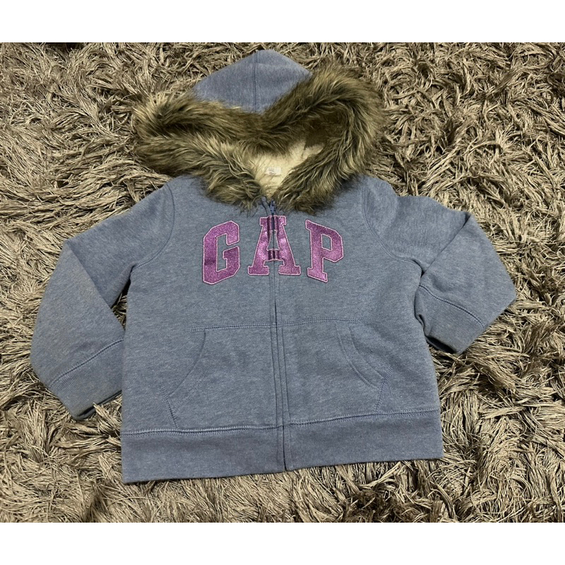 Blusa de menina Gap original forrada sherpa TAM 3T