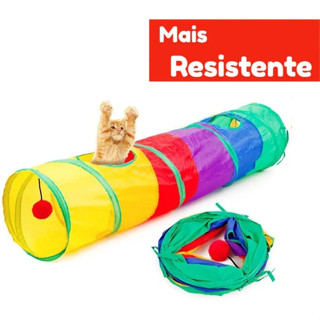 Brinquedo Interativo Para Gatos Pets Túnel Labirinto