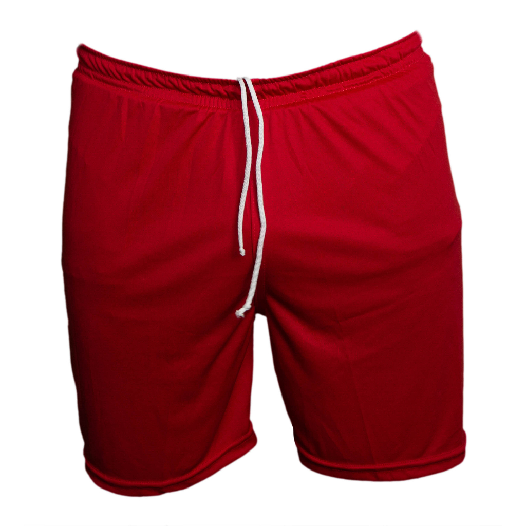 Kit Com 5 Calção Futebol Infantil/juvenil Em Poliéster Liso