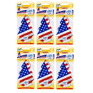 Kit 6 Un - Odorizador Cheirinho Para Carro Papel Luxcar New Fresh Car Lavanda