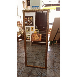 Espelho de Cristal com Moldura Tamanho120X50 Multiuso Salão Lavabo Maquiagem Barbearia
