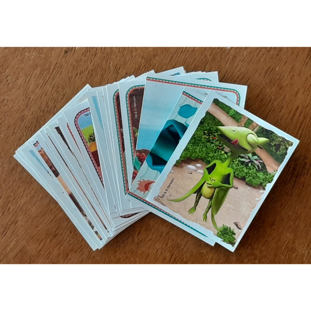 27 Figurinhas Álbum Dinotrem