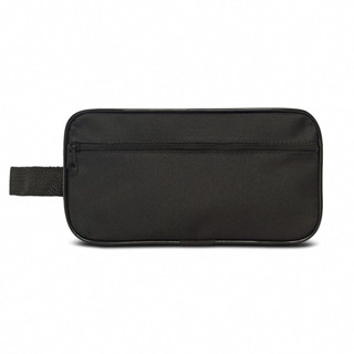 Necessaire Preta direto da fabrica 06 Bolsa de Mão Bag Multiuso 2 Divisorias porta celular , estojo maquiagem ,kit viagem Unissex envio rápido Zark oficial