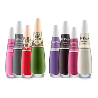 Kit 20 Esmaltes Impala Manicure Profissional ( Escolha as Cores Pela Lista Escrita )