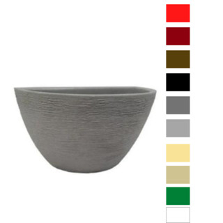 Vaso de Plantas e Flores - Vasinho Meia Lua para Jardins e Decorações - (16cm x 13cm)