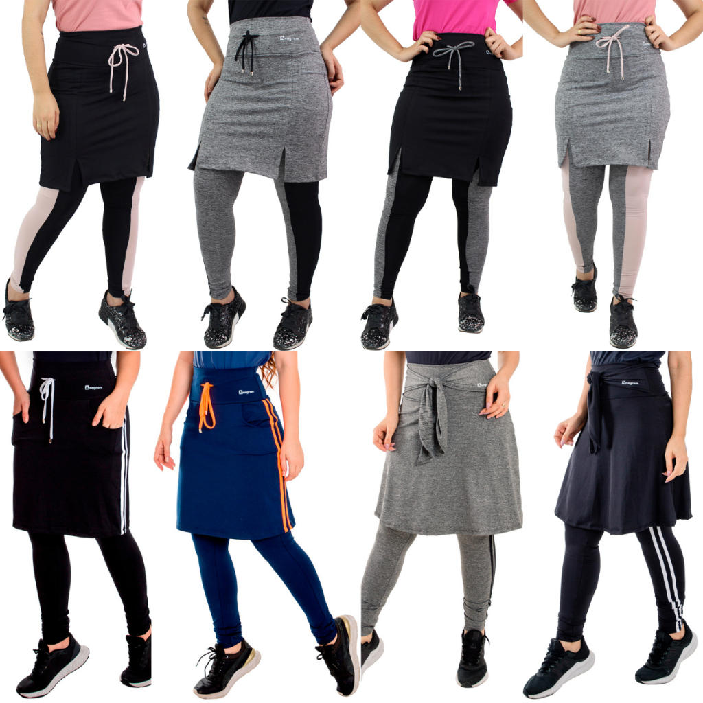 Calças Fitness Academia Moda Evangélica Anagrom em Oferta na Shopee