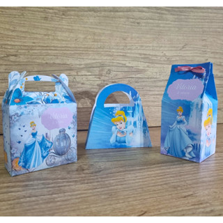 Caixinhas tema Princesa Cinderela - Kit com 45 Caixinhas