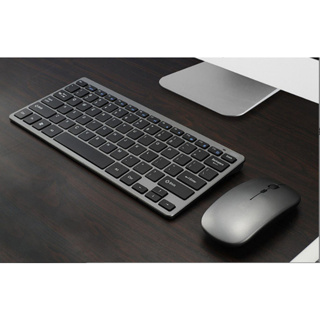 Kit Teclado e Mouse Sem fio Bluetooth Conexão 2.4ghz Recarregável HK8860 em Oferta na Shopee