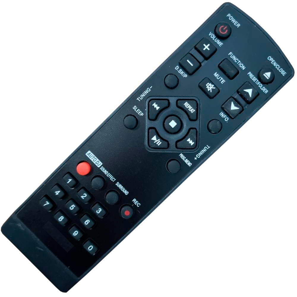 Controle Remoto para aparelho de som Micro System LG MCD504.AKB72956202 MCT705  Compatível