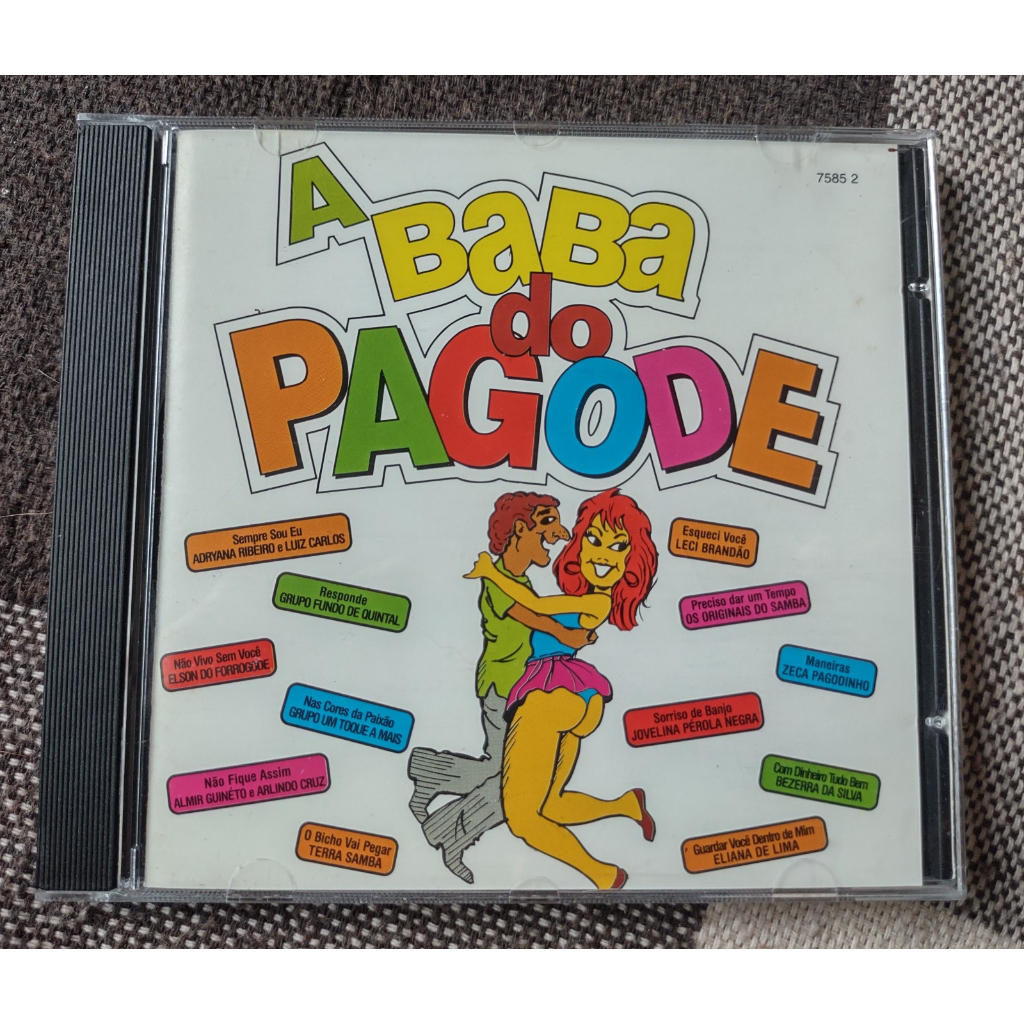 Cd A Baba Do Pagode - Rge 1996