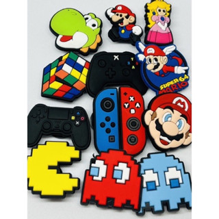 Jibbitz enfeite Pim para crocs e babuche PACMAN JOGOS MÁRIO AMOUNG FORTNITE