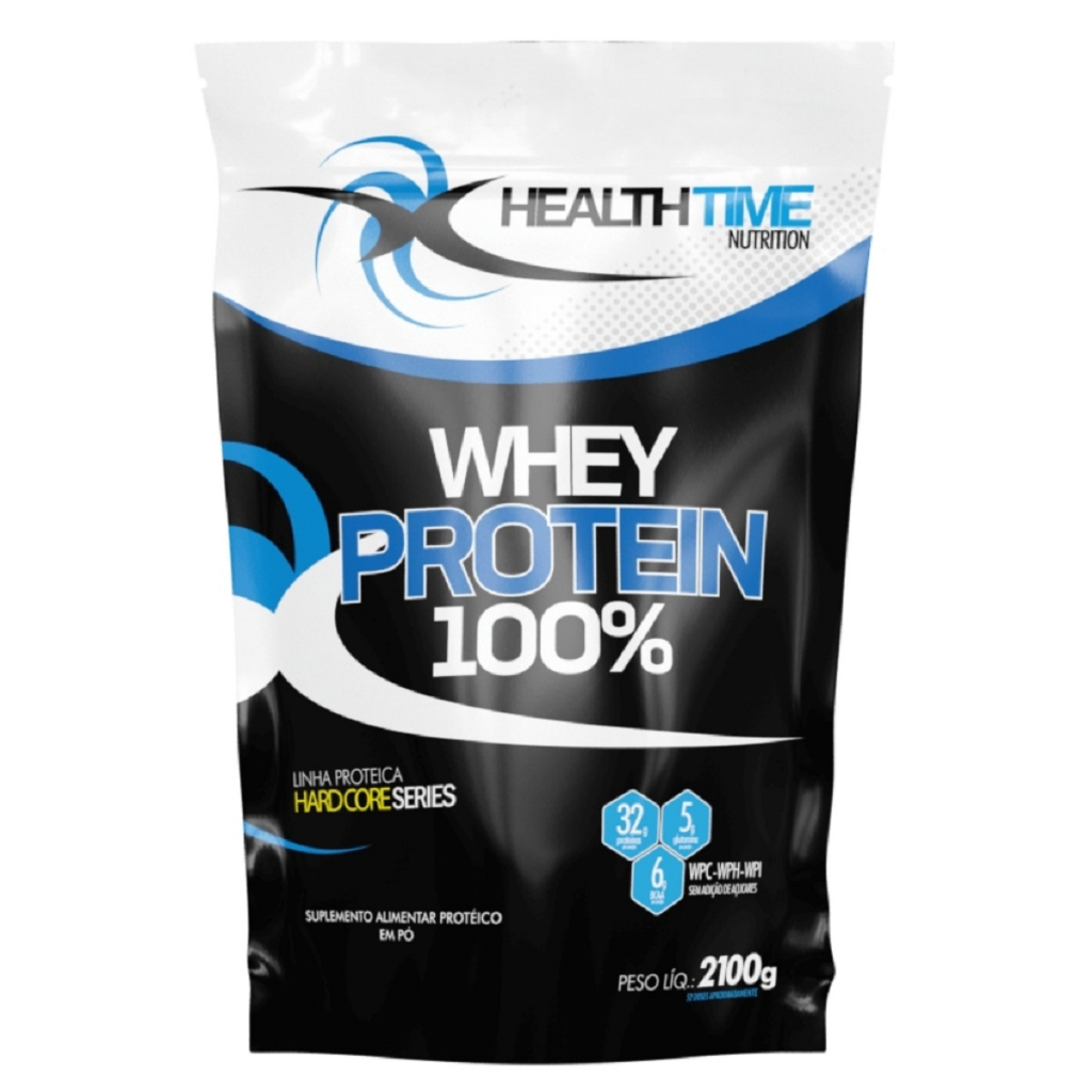 Whey Protein 100% Proteína Isolada Concentrada Hidrolisada 2.100kg