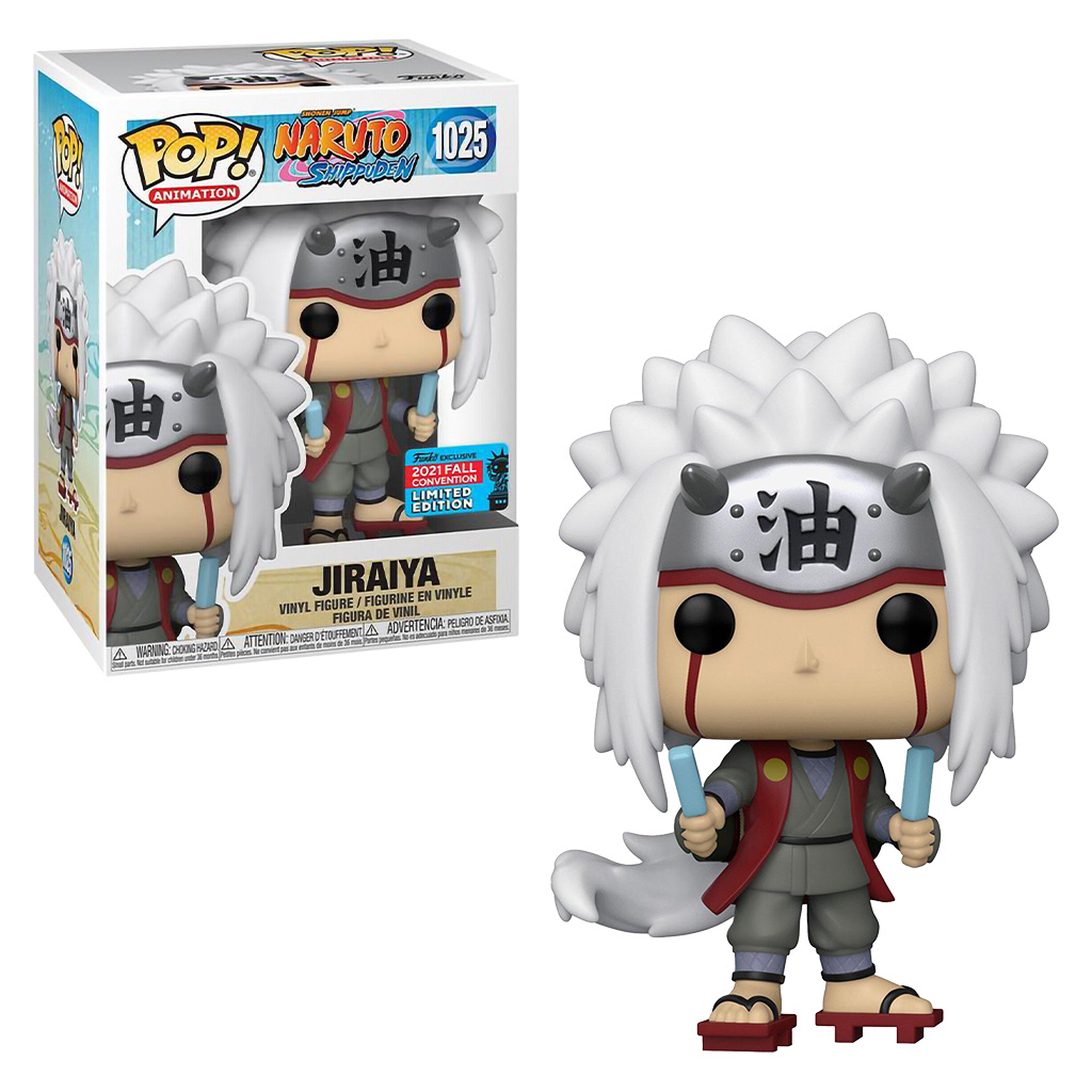 FUNKO POP ANIMATION NARUTO SHIPPUDEN EXCLUSIVE - JIRAIYA 1025 NOVO ORIGINAL