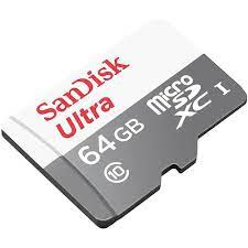 Cartão de Memória Sandisk 100% Ultra 32GB 64GB 128GB 100mb/s Classe 10 Micro sd para smartphones notebooks