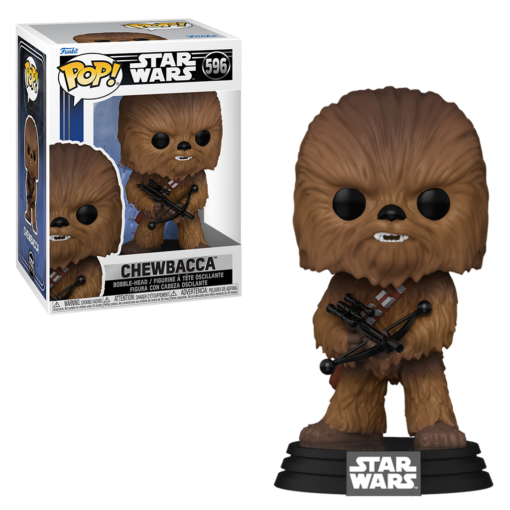 FUNKO POP STAR WARS: EPISODE IV A NEW HOPE - CHEWBACCA 596 NOVO ORIGINAL