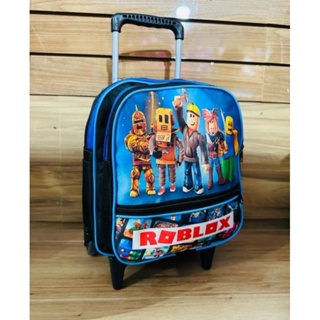 Mochila infantil de rodinha para creche do ROBLOX ROBLOX escolar em Oferta na Shopee