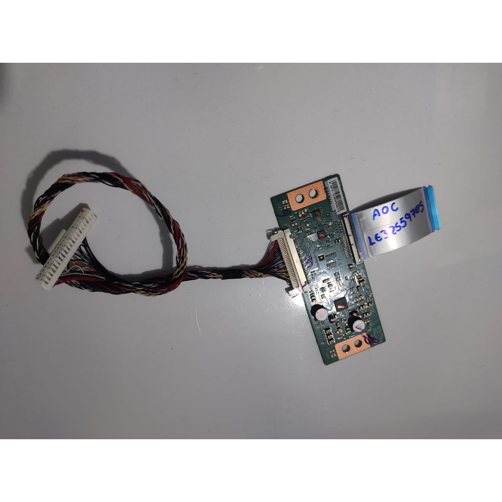 Placa Tcon Aoc Le32s5970s 6870c-0442a + Flat + Cabo Lvds
