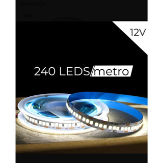 Fita Led 240 Leds P/ Perfil Sanca 5m 20w 6500k Branco Frio