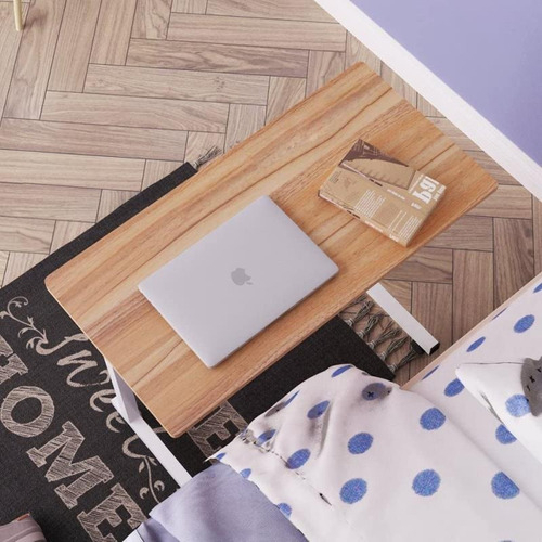 Mesa Mutiuso Mesinha Para Notebook Com Altura Regulavel e Rodinhas Mesa De Apoio Cama Sof…