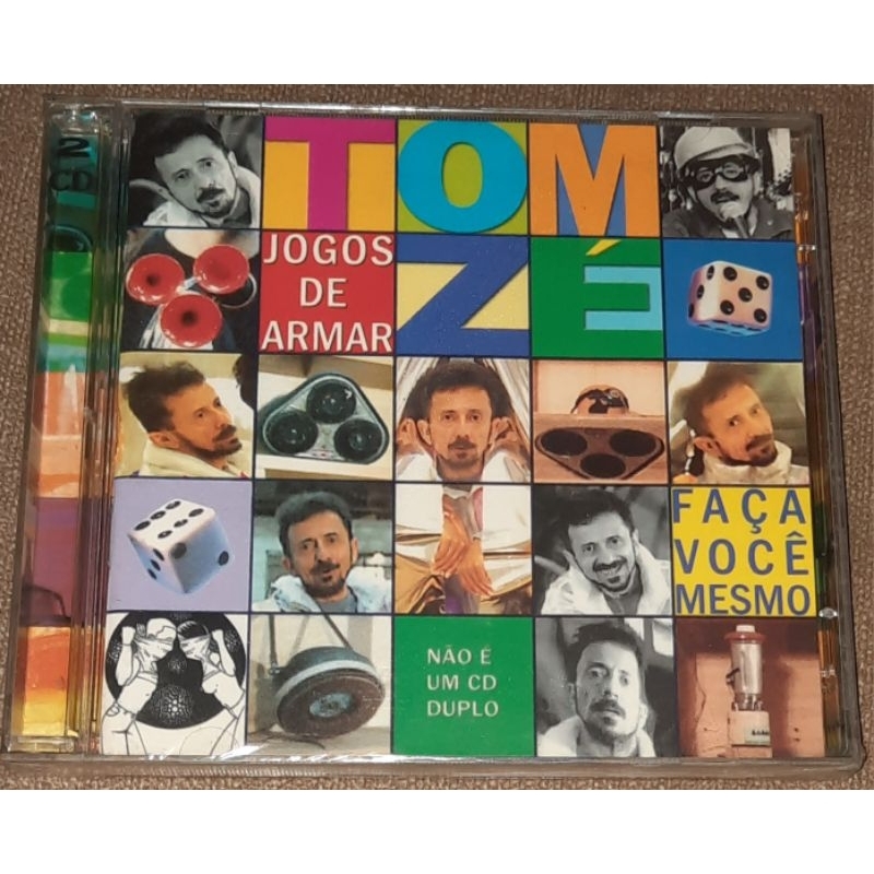 Cd duplo Tom Zé jogos de armar faça você mesmo lacrado 8929