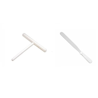 Rodinho Rodo Para Crepe Francês + Espátula Fio Liso 31,5 Cm em Oferta na Shopee