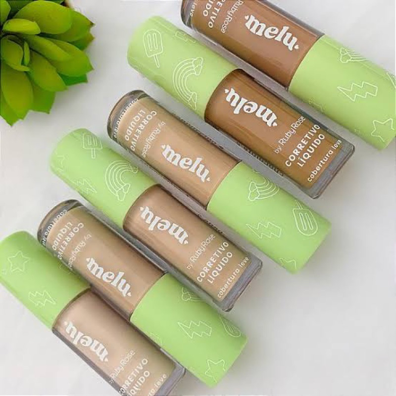 Corretivo Líquido Cobertura Leve MELU BY RUBY ROSE em Oferta na Shopee