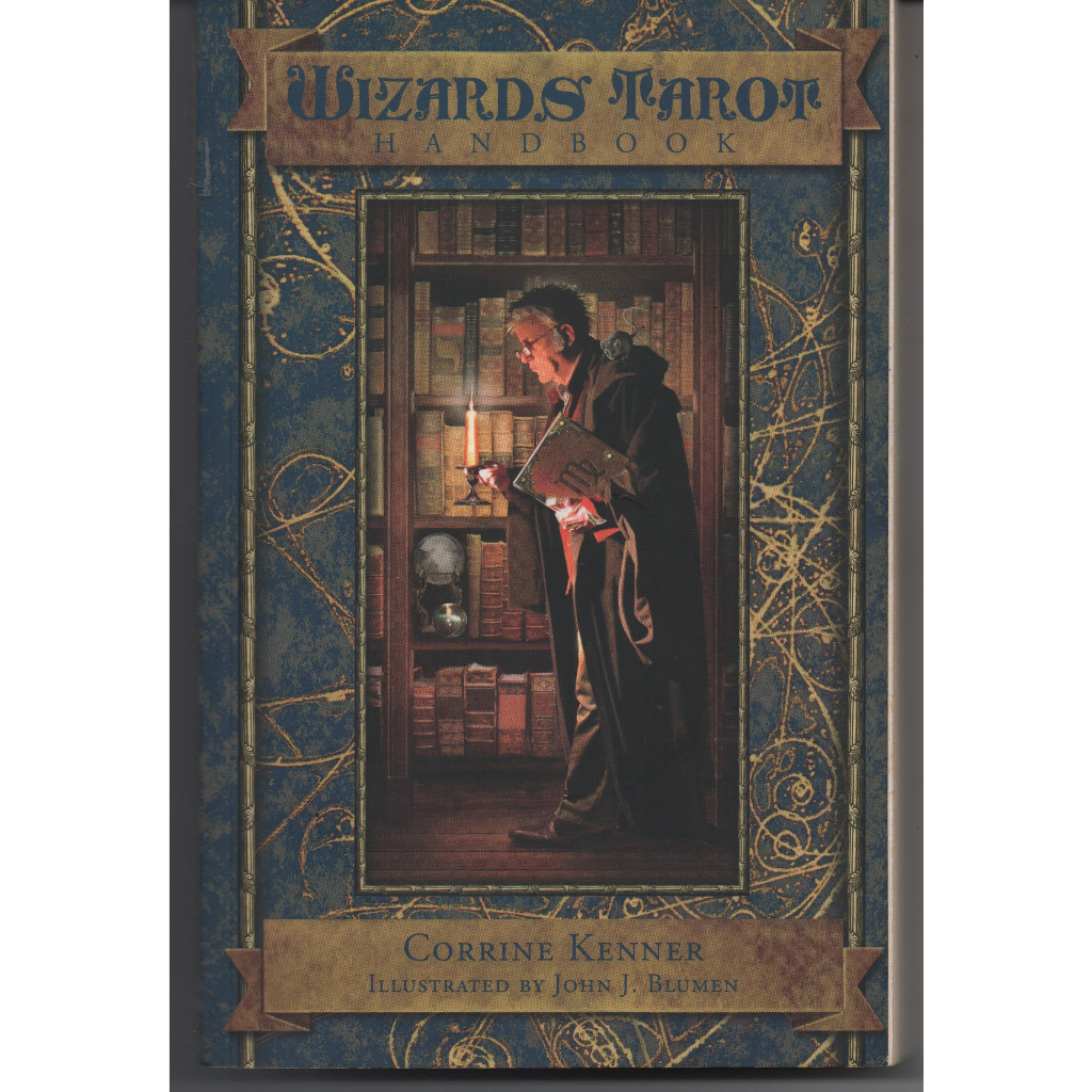 Wizards Tarot - Hand Book - Corrine Kenner - Não acompanha as cartas