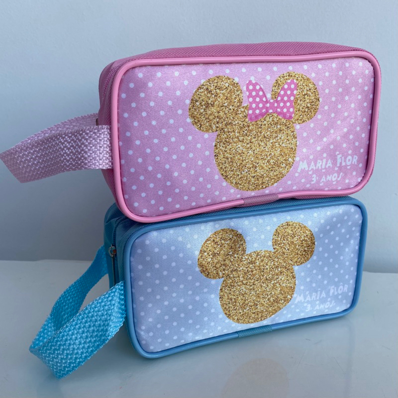 Necessaire Bolsinha Lembrancinha Infantil Personalizada para Aniversário