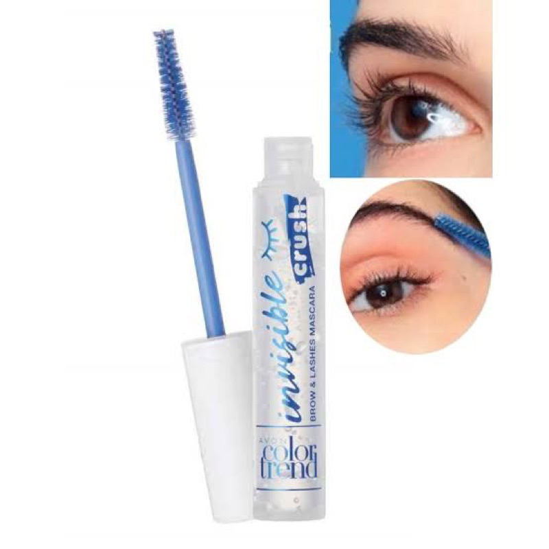 máscara de cílios avon invisível invisible crush transparente