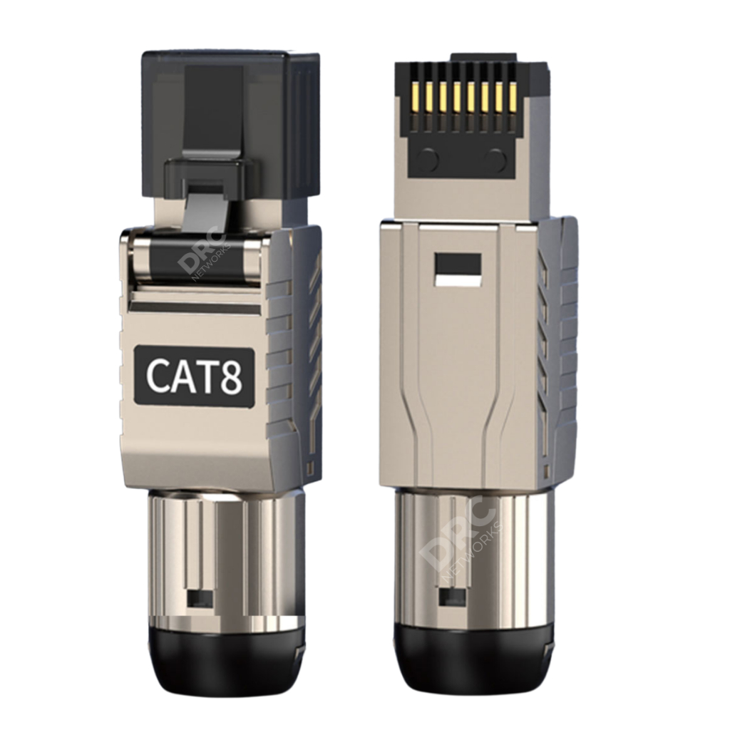 Conector Rj45 Cat7 Cat8 Blindado Industrial Conector Campo