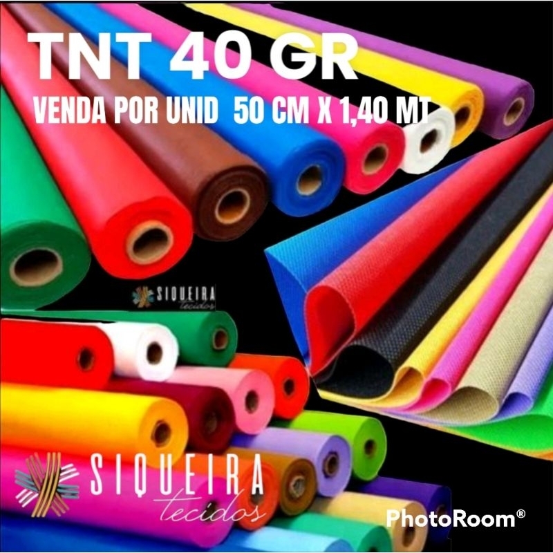 TNT Liso Santa Fé 40g (venda a partir de 1 mt x 1,40 mt larg) (Tecido não tecido)Qualidade 40 gramas