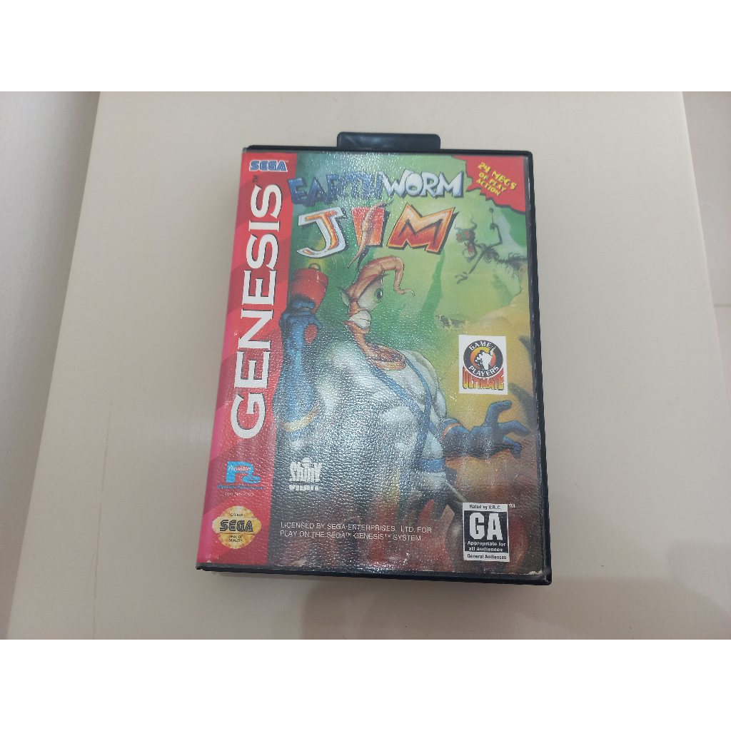 Earthworm Jim CIB Mega Drive #3095