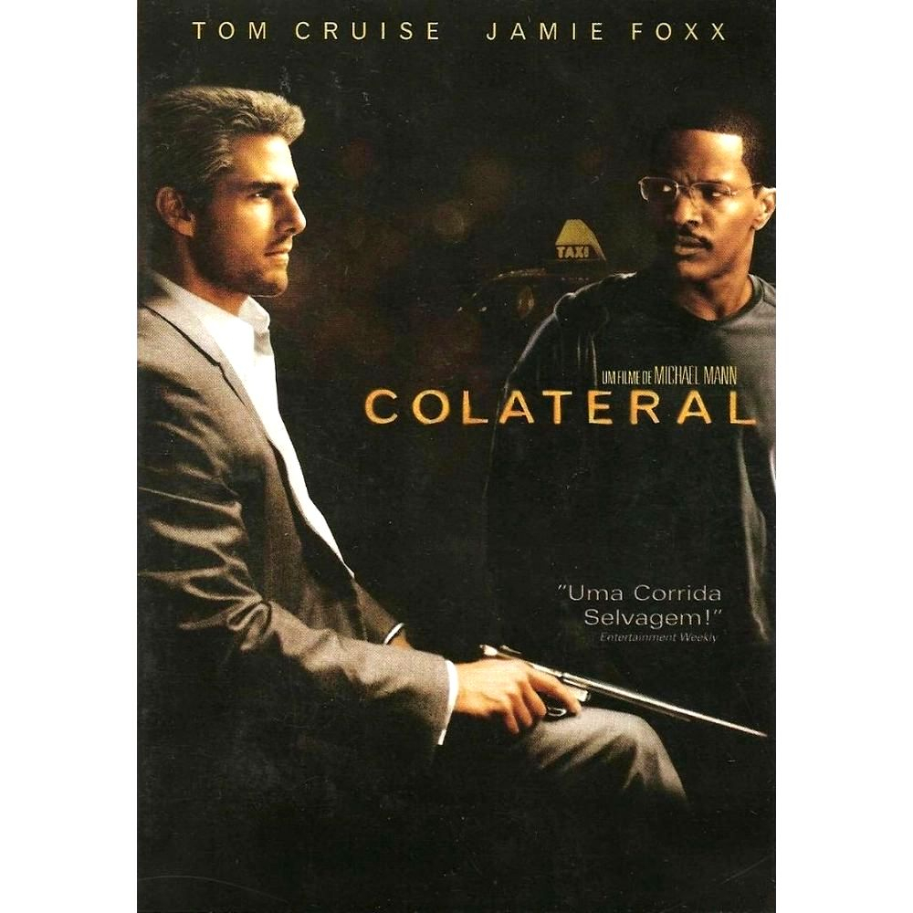 DVD Colateral - Edição ORIGINAL - Collateral - Tom Cruise - Ação / Suspense - Novo Lacrado