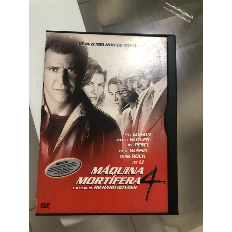 Dvd Snap Case - Máquina Mortífera 4