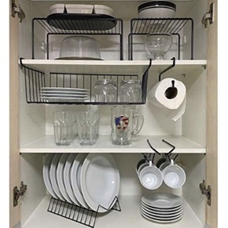 Organizadores Armario Cozinha Prateleira Rack Suspensa Aramado Vários Modelos em Oferta na Shopee