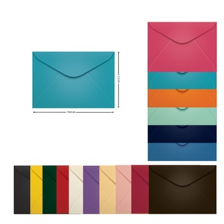Envelope de Visita 7,2x10,8cm 15 Unidades