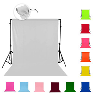 3m x 1,80m - Tecido para Pano De Fundo Infinito Acabamento Costurado Fotográfico Fotografia Fotos Imagem Profissional - Todas as Cores