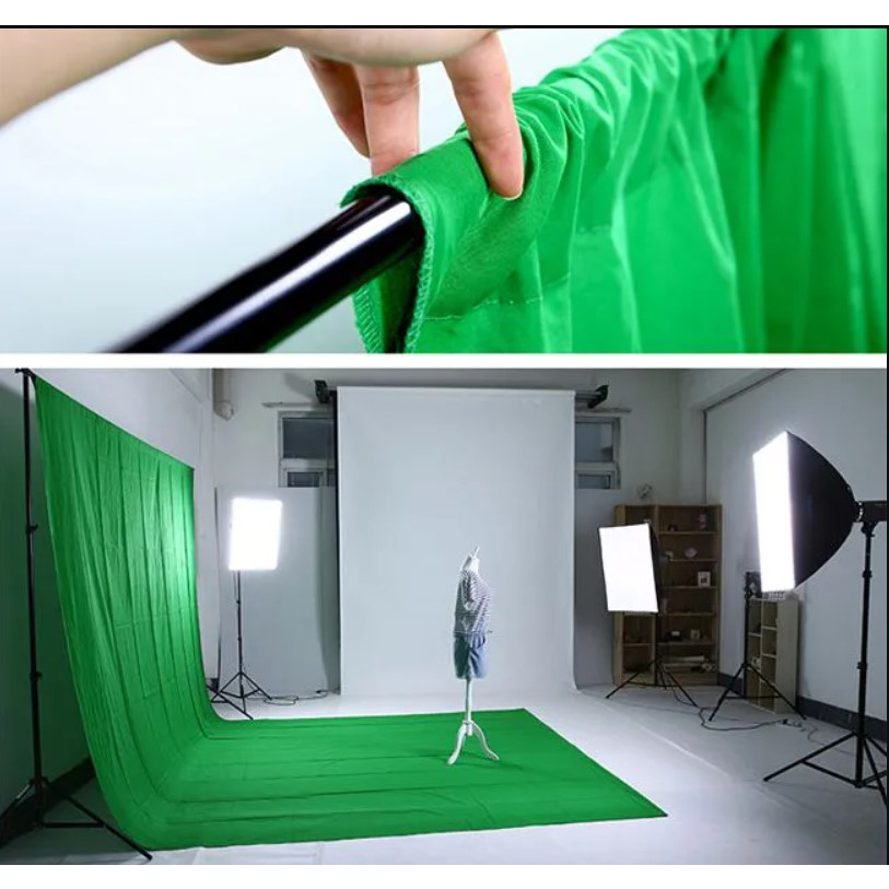 3m x 1,80m - Tecido para Pano De Fundo Infinito Acabamento Costurado Fotográfico Fotografia Fotos Imagem Profissional - Todas as Cores - detalhe