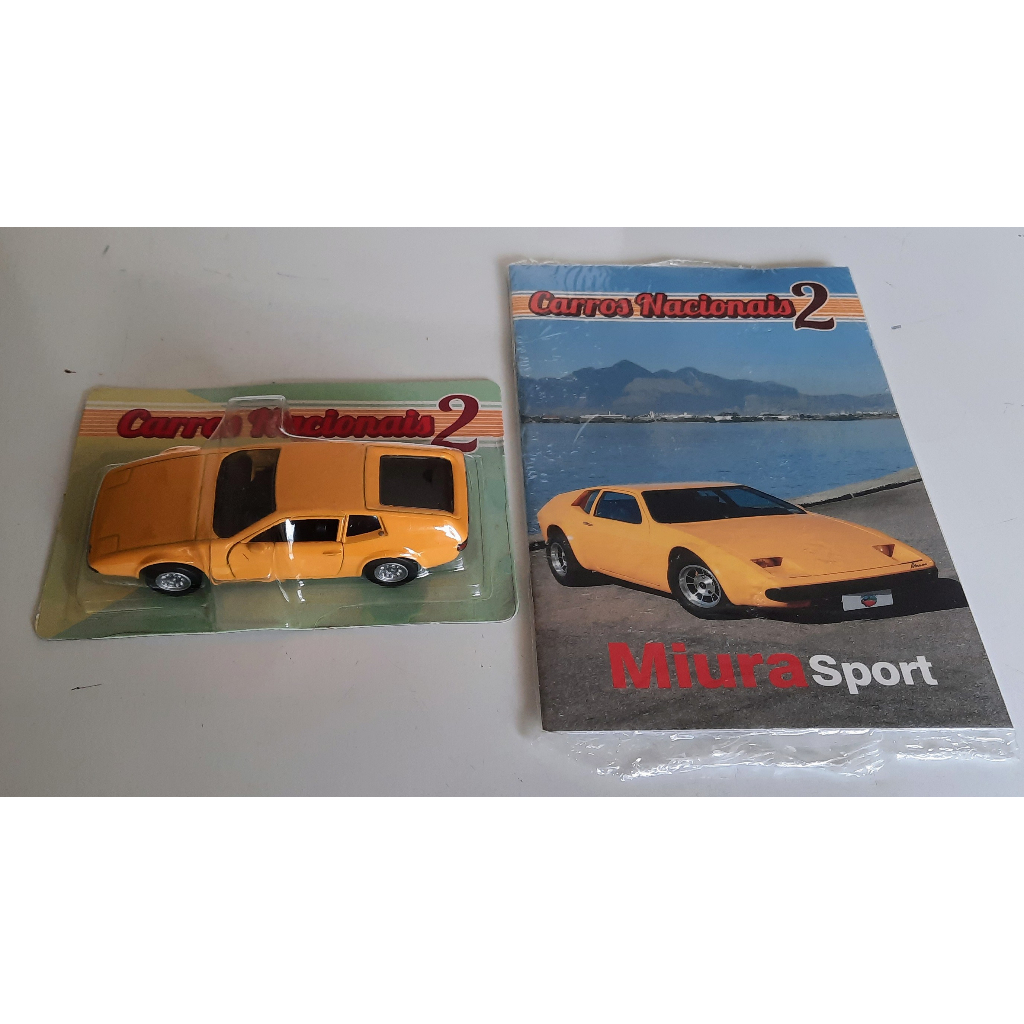 COLEÇÃO CARROS NACIONAIS 2 - MIURA SPORT