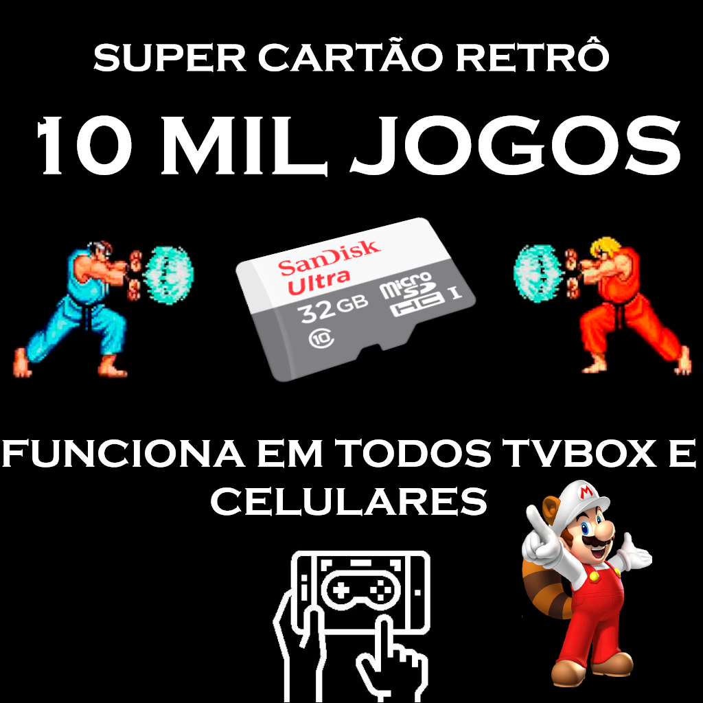 Cartão de Memória Retro (todos aparelhos Android)
