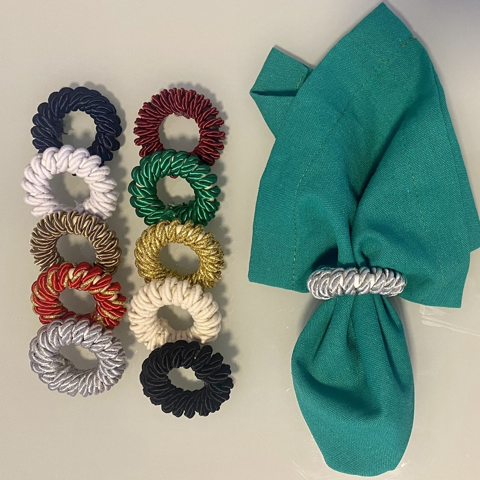 Argola para Guardanapo Azul: Onde Comprar | BuscaProdutos