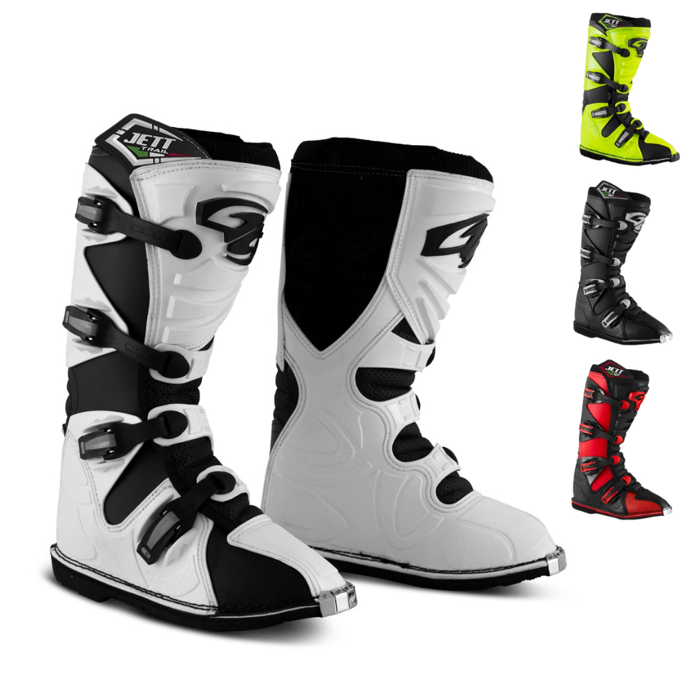 Bota Trilha Enduro Jett Trail Varias Cores Promoção Oferta