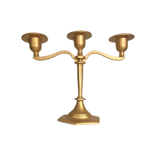 Castiçal Triplo de 20 cm Elegante de Plástico em Oferta na Shopee