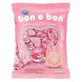 Bombom Bonobon Morango e Creme 750g ARCOR.